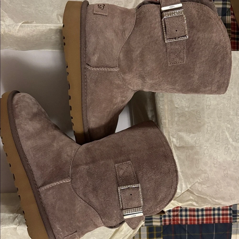 Pristine UGG Women's Remora Winter Boots - stormy grey - Picture 2 of 10